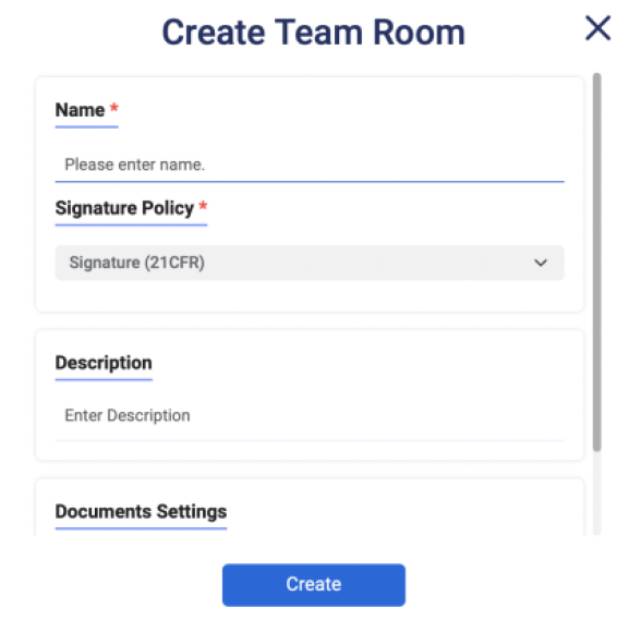 Go to Team Room Tab in the main navigation bar